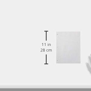 Mead Loose Leaf Paper, 3 Pack, Notebook Paper, College Ruled Filler Paper, Standard, 8 x 10.5, 200 Sheets per Pack (73185) Pack of 3 - Image 2