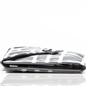 Big Skinny Women's Leather Slimvelope Tri-Fold Checkbook Slim Wallet, Holds Up to 40 Cards, Lightweight,slim, Graphite Cobble - Image 3