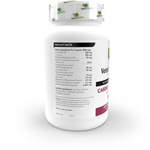 VetriScience Laboratories Cardio Strength, 90 Capsules - Supports Blood Flow, Immune System and Energy Levels for Dogs and Cats - Image 7