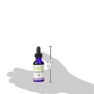 Banyan Botanicals Nasya Oil – Organic Herbal Nasal Drops for Clear Breathing – Ayurvedic Nasal Cleaner and Nose Moisturizer*  – One Fluid Ounce – Certified Organic, Non GMO, Chemical Free - Image 3