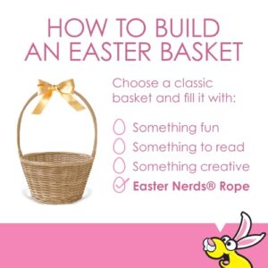 Nerds Rope Easter Candy | Single Serving Easter Candy Individually Wrapped | Full Size Candy for Easter Basket | Crunchy Chewy Gummy Candy Rope | 0.92 oz (Pack of 24) - Image 4