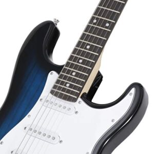 ZENY 39" Full Size Electric Guitar with Amp, Case and Accessories Pack Beginner Starter Package, Blue Ideal Christmas Thanksgiving Holiday Gift - Image 4