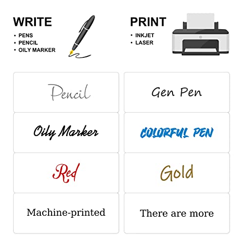 Methdic Address Labels 1" x 2-5/8" 900 Labels Sticker Paper for Laser/Ink Jet Printer Mailing Labels 8.5"×11" White 30 per Sheet - Image 4