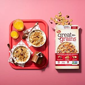 POST GREAT GRAINS CRANBERRY ALMOND CRNCH RTE CEREAL CRANBERRY ALMOND CRUNCH FLAKE AND CLUSTER BOX 14 OUNCES 1 - Image 7