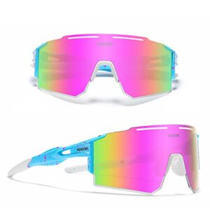 RINKUOLYO Sports Polarized Sunglasses for Men and Women, Viper Sunglasses for Cycling, Running, Driving - Image 7
