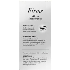 ΟΙay Eyes Eye Lifting Serum for Visibly Lifted Firm Eyes, 0.5 Fl Oz (15 ml) EACH - Amino-Peptide and Vitamin Complex (Pack of 2). - Image 2