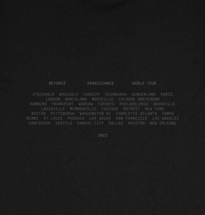 Beyoncé Renaissance T-Shirt, Large Black - Image 2
