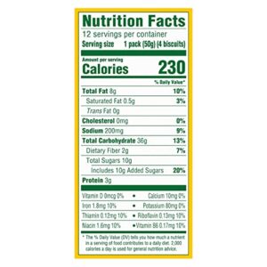 belVita Golden Oat Breakfast Biscuits, Value Pack, 12 Packs (4 Biscuits Per Pack) - Image 17