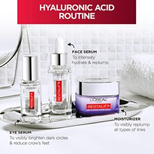 L'Oreal Paris Revitalift 1.5% Pure Hyaluronic Acid Face Serum, to Hydrate, Visibly Plump Skin, & Reduce Wrinkles, Fragrance Free 1 oz - Image 8