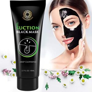 Blackhead Remover Mask, 80ML Purifying Peel Off Mask Remover Mask, Charcoal Face Mask for Deep Cleansing Blackheads, Dirts, Pores - Green - Image 6