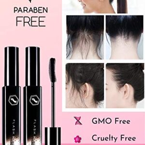 3 Pack Hair Finishing stick Hair Mascara Hair Products Flash Moment Flyaway Tamer - Edge Brush For Baby Hair - Hair Gel Spray Hair Wax Stick Fly Away Tamer Edge Control For Women Men Kids - Image 3