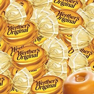 Werthers Original Hard Caramel Candy 30oz (2pk) Individually Wrapped w/CC Sweets & Snacks Bag Clip - Image 4