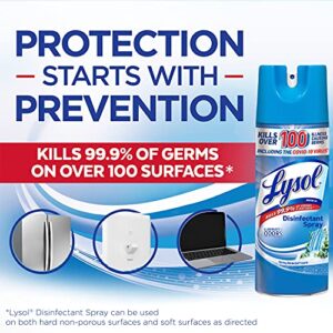 Lysol Disinfectant Spray, Sanitizing and Antibacterial Spray, For Disinfecting and Deodorizing, Spring Waterfall, 12.5 Fl Oz, (Packaging May Vary) - Image 3