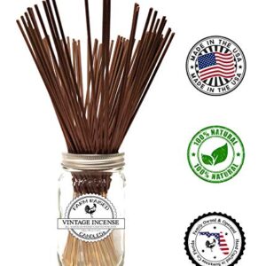 Mintronella Mosquito Patio Sticks/Natural - U.S.A Made 100 Pack. / No See Ums - Gnats - Fly Stick/Outdoor Incense Bug Sticks. Citronella Plant Oil + Peppermint - Lavender - Pool - Camping - Patio. - Image 5