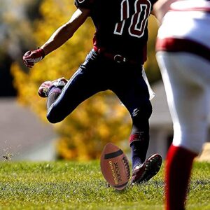 XEDGE Composite Leather Indoor/Outdoor Footballs for Training and Recreational Play Size 7（Youth） - Image 2