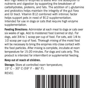 Thomas Pet Bio Case Plus - Pancreatic Enzymes for Dogs & Cats - Digestive Supplement - (12 Ounces, Powder) - Image 3