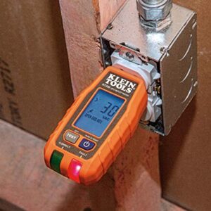 Klein Tools RT250 GFCI Outlet Tester with LCD Display, Electric Voltage Tester for Standard 3-Wire 120V Electrical Receptacles,Green/Red - Image 4