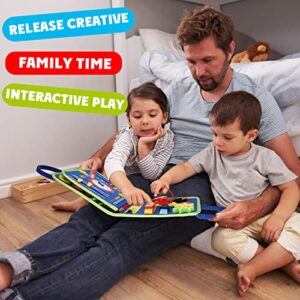 Guolely Busy Board Montessori Toy for 1 2 3 4 Year Old Toddlers - Educational Activity Developing Sensory Board for Fine Basic Dress Motor Skills - Travel Toys for Plane Car, Gift for Boys Girls - Image 5